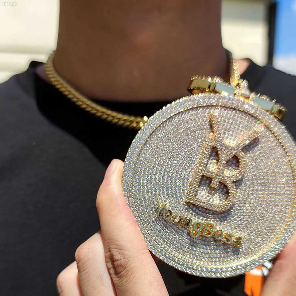 iced out pendant hip hop jewelry custom name round fully bling cz bling letter diamond pendant necklace, Silver
iced out pendant hip hop jewelry custom name round fully bling cz bling letter diamond pendant necklace, Silver