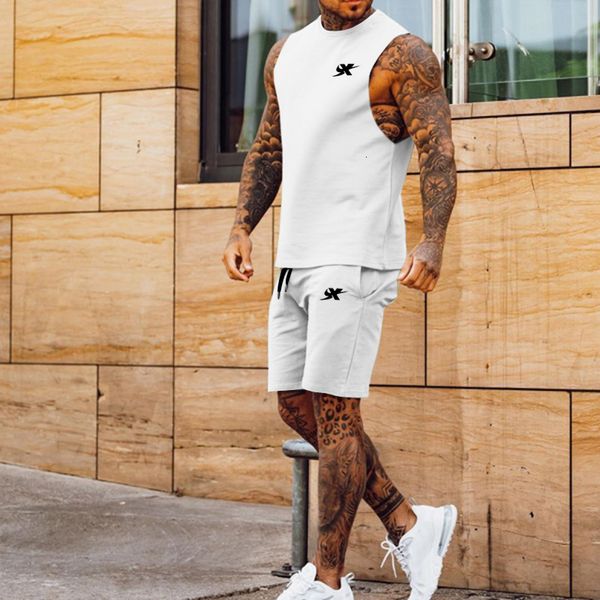 mens tracksuits summer men fashion printed short sleeve t shirt 2 piece sets outfits casual trend clothing suit 230706, Gray
mens tracksuits summer men fashion printed short sleeve t shirt 2 piece sets outfits casual trend clothing suit 230706, Gray
