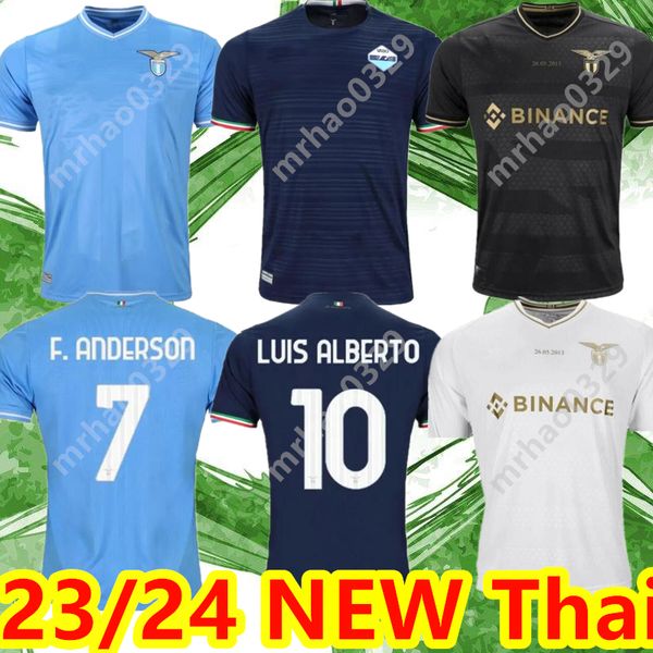 23 24 lazio soccer jerseys 10th maglie 2023 immobile luis bastos sergej j.correa acerbi badelj lucas marusic football men football shirts, Black;yellow
23 24 lazio soccer jerseys 10th maglie 2023 immobile luis bastos sergej j.correa acerbi badelj lucas marusic football men football shirts, Black;yellow
