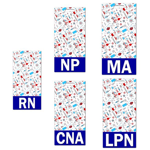 20 pcs / lot fshion accessories customized medical design name tag vertical nurse card rn cna lpn ma rt np badge buddy for nurse accessories, Silver
20 pcs / lot fshion accessories customized medical design name tag vertical nurse card rn cna lpn ma rt np badge buddy for nurse accessories, Silver
