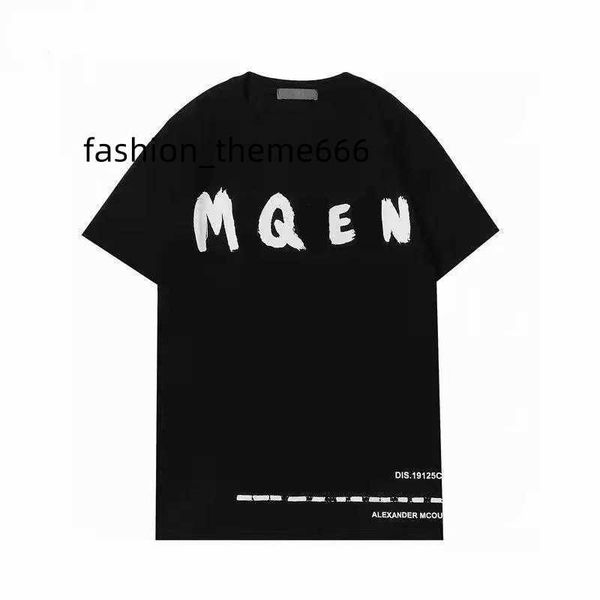 mcqueens t shirts designers summer mens womens tees fashion man s casual chest letter shirt luxurys clothing street clothes tshirts, White;black
mcqueens t shirts designers summer mens womens tees fashion man s casual chest letter shirt luxurys clothing street clothes tshirts, White;black