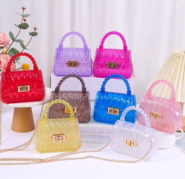 children pvc jelly handbag mini girls crossbody shoulder bags small coin wallet, Black
children pvc jelly handbag mini girls crossbody shoulder bags small coin wallet, Black