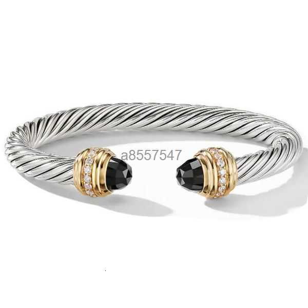 bangle brillian luxury wire twisted aaa zircon stainless steel bracelet women nonoxidizable jewelry prom party accessories gift 221024 5kex0, Black
bangle brillian luxury wire twisted aaa zircon stainless steel bracelet women nonoxidizable jewelry prom party accessories gift 221024 5kex0, Black