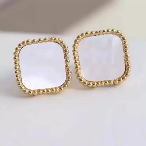 designer earrings clover earring stainless steel jewelry for women gold silver plated shell diamond ear ring classic fashion jewelry birthda, Golden;silver
designer earrings clover earring stainless steel jewelry for women gold silver plated shell diamond ear ring classic fashion jewelry birthda, Golden;silver