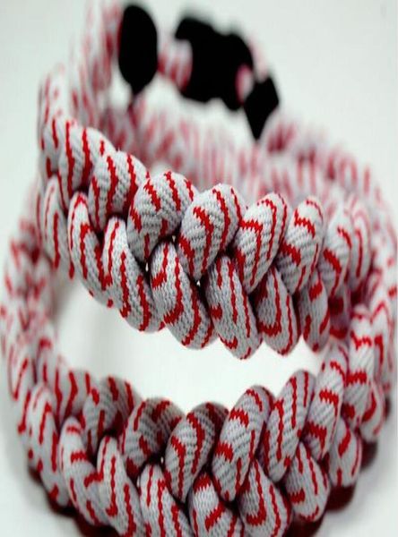 promotion 400pcslot baseball sports titanium 3 rope braided white with pink ge necklace rt0486881418, Golden;silver
promotion 400pcslot baseball sports titanium 3 rope braided white with pink ge necklace rt0486881418, Golden;silver
