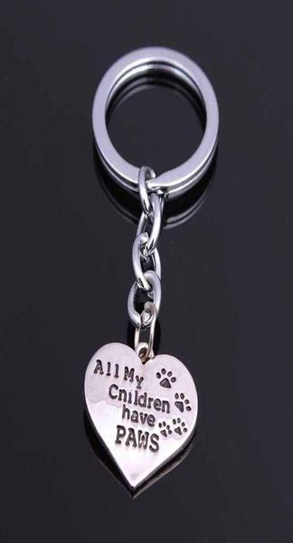 new fashion animal jewelry all my children have paws heart animal dogs key chain women keychain silver plating selling6699755, Slivery;golden
new fashion animal jewelry all my children have paws heart animal dogs key chain women keychain silver plating selling6699755, Slivery;golden