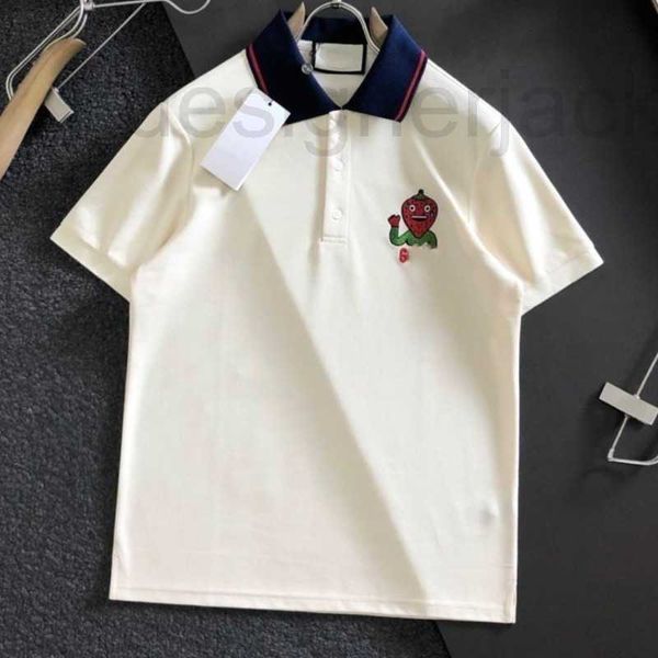 men's polos designer summer mens polo shirt designer blouse fruit letter embroidery t high-end business casual polo trendy short-sleeve, White;black
men's polos designer summer mens polo shirt designer blouse fruit letter embroidery t high-end business casual polo trendy short-sleeve, White;black