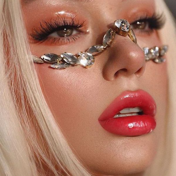 face chainfashion rhinestone face chain personality design sense of droplet glasses chain street accessories designer jewelry, Silver
face chainfashion rhinestone face chain personality design sense of droplet glasses chain street accessories designer jewelry, Silver