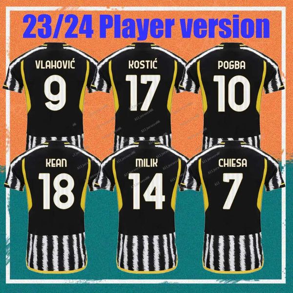 2023 new player version soccer jerseys 2023 2024 home milik di maria vlahovic kean pogba chiesa soccer jersey locatelli kostic rabiot, Black;yellow
2023 new player version soccer jerseys 2023 2024 home milik di maria vlahovic kean pogba chiesa soccer jersey locatelli kostic rabiot, Black;yellow