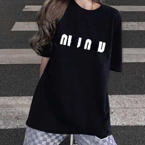 women's t-shirt designer summer short sleeve t shirt letter embroidery graphic tee round neck pullover r t-shirt women loose large size, White
women's t-shirt designer summer short sleeve t shirt letter embroidery graphic tee round neck pullover r t-shirt women loose large size, White