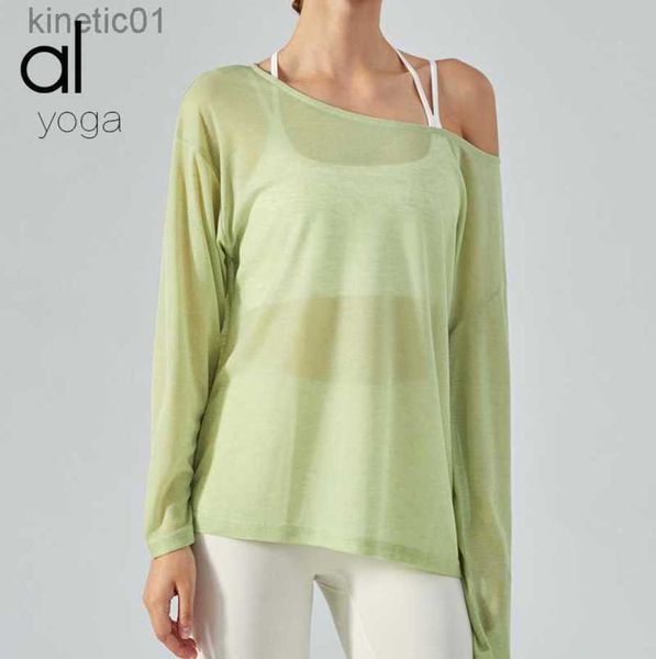 desginer alo yoga t shirt new t-shirt women's quick-drying clothes summer breathable loose sports blouse fitness suit long sleeve, White
desginer alo yoga t shirt new t-shirt women's quick-drying clothes summer breathable loose sports blouse fitness suit long sleeve, White