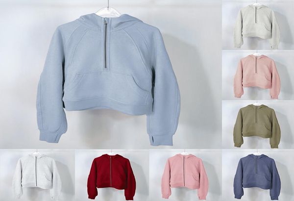 yoga lu sweatshirt designers full half zip hoody hoodies outdoor fasion sweatshirts gym clothes women workout fitness thick yoga jackets ex, Black
yoga lu sweatshirt designers full half zip hoody hoodies outdoor fasion sweatshirts gym clothes women workout fitness thick yoga jackets ex, Black