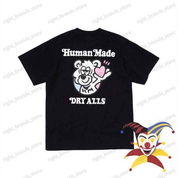 men's t-shirts human made gril's don't gry t shirt men women t-shirt black white tees t230707, White;black
men's t-shirts human made gril's don't gry t shirt men women t-shirt black white tees t230707, White;black