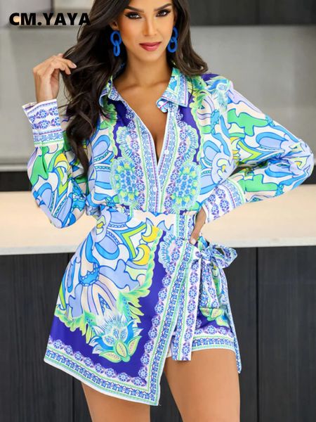 women's two piece pants cm.yaya fashion paisley women 2 piece set outfits vintage long sleeve shirt and split side skirt shorts matchin, White
women's two piece pants cm.yaya fashion paisley women 2 piece set outfits vintage long sleeve shirt and split side skirt shorts matchin, White