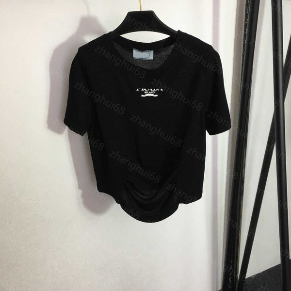 23ss womens designer clothing tee womens t-shirt round neck pure cotton chest logo letter rubber print pleated slim short sleeve tencel t-sh, White
23ss womens designer clothing tee womens t-shirt round neck pure cotton chest logo letter rubber print pleated slim short sleeve tencel t-sh, White