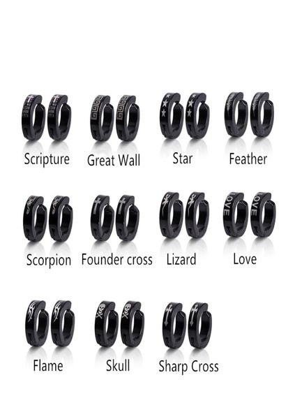 whole titanium steel women men039s hoop earrings piercing jewelry simple multiple patterns black color earrings8100610, Golden;silver
whole titanium steel women men039s hoop earrings piercing jewelry simple multiple patterns black color earrings8100610, Golden;silver