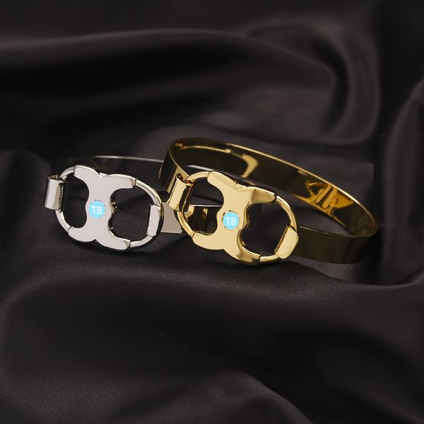 designer gold electroplated buckle big bracelet classic trend women smooth bracelet jewelry, Golden;silver
designer gold electroplated buckle big bracelet classic trend women smooth bracelet jewelry, Golden;silver