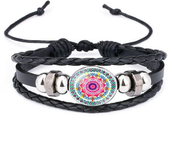 2019 indian mandala flower of life bracelets for women buddhism meditation glass cabochon charm leather rope bracelets bangle mens1942463, Golden;silver
2019 indian mandala flower of life bracelets for women buddhism meditation glass cabochon charm leather rope bracelets bangle mens1942463, Golden;silver