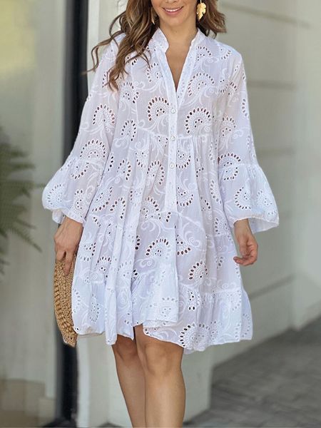 urban dresses summer embroidery lace dress women elegant vintage v neck flare sleeve hollow out vestidos holiday beach mini dresses white 23, White;black
urban dresses summer embroidery lace dress women elegant vintage v neck flare sleeve hollow out vestidos holiday beach mini dresses white 23, White;black