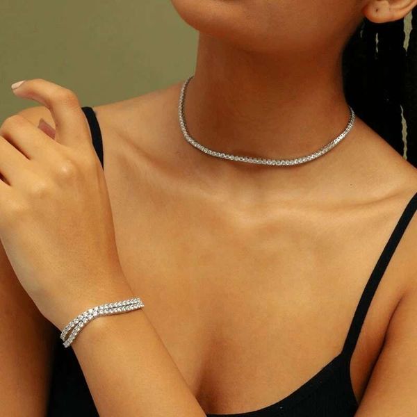 2023 hip hop iced out bling 5a cubic zircon 3mm cz tennis chain necklace women boy classic single row stone bracelet jewelry set, Slivery;golden
2023 hip hop iced out bling 5a cubic zircon 3mm cz tennis chain necklace women boy classic single row stone bracelet jewelry set, Slivery;golden