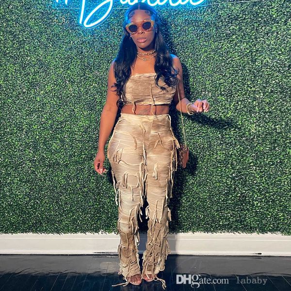tracksuit women set 2023 summer two 2 piece set outfit fashion tassel tie dye drawstring strapless crop and jogger pants clothing, White
tracksuit women set 2023 summer two 2 piece set outfit fashion tassel tie dye drawstring strapless crop and jogger pants clothing, White