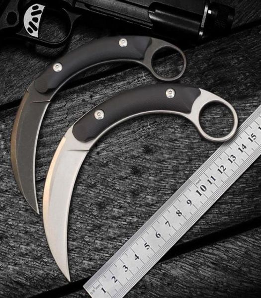 outdoor self-defense tactical combat knives sharp d2 fixed blade cs go claw knife survival straight hunting pocket edc284k2033226
outdoor self-defense tactical combat knives sharp d2 fixed blade cs go claw knife survival straight hunting pocket edc284k2033226
