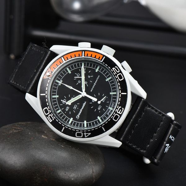 wristwatches for men 2023 new mens watches six stitches all dial work quartz watch luxury brand chronograph clock fashion ome montre de luxe, Slivery;brown
wristwatches for men 2023 new mens watches six stitches all dial work quartz watch luxury brand chronograph clock fashion ome montre de luxe, Slivery;brown