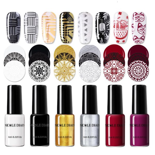 nail gel nicole diary nail art stamping polish colorful black white nail art plate printing polish varnish nail art decoration 230706, Red;pink
nail gel nicole diary nail art stamping polish colorful black white nail art plate printing polish varnish nail art decoration 230706, Red;pink