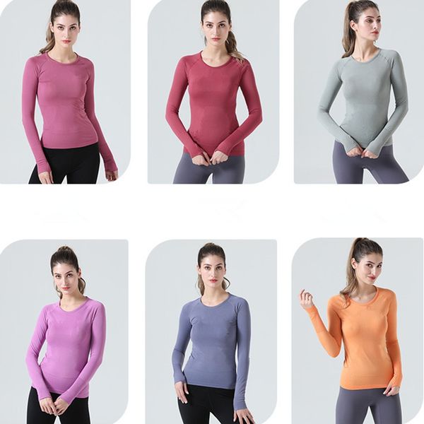 lu-008 women's long sleeve sports yoga t-shirt comprehensive sports tight fitness fitness suit solid color lu yoga
lu-008 women's long sleeve sports yoga t-shirt comprehensive sports tight fitness fitness suit solid color lu yoga