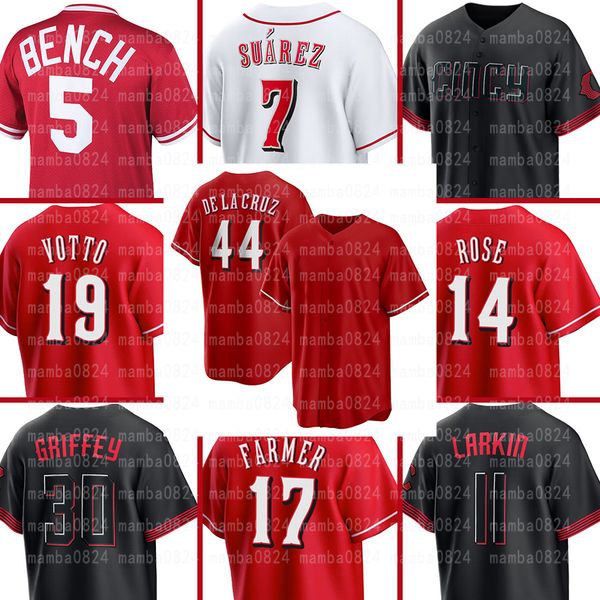2023 custom 44 de la cruz hunter greene black city connect jonathan india jersey joey votto field of dreams stuart fairchild nick lodolo jos, Blue;black
2023 custom 44 de la cruz hunter greene black city connect jonathan india jersey joey votto field of dreams stuart fairchild nick lodolo jos, Blue;black