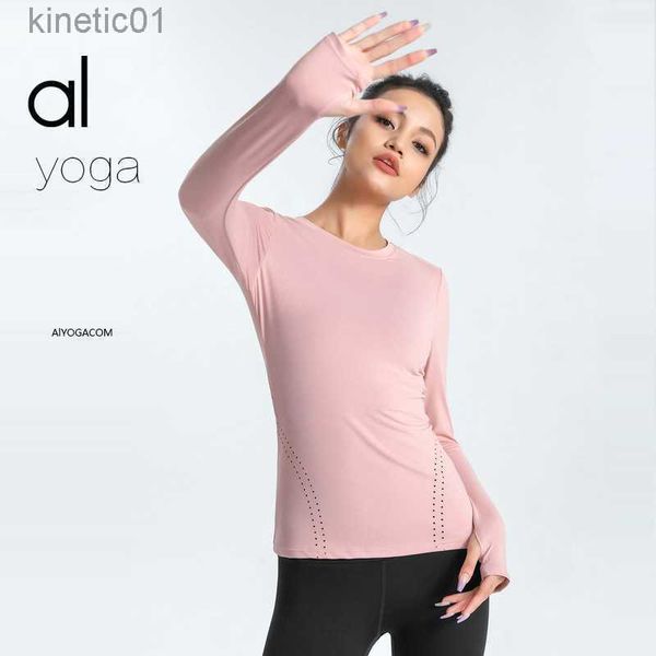 desginer alo yoga t shirt autumn and winter new running fitness long sleeved women's sweatwicking elastic skincare sports long sleeved, White
desginer alo yoga t shirt autumn and winter new running fitness long sleeved women's sweatwicking elastic skincare sports long sleeved, White