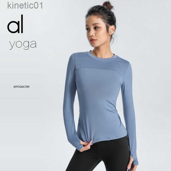 desginer alo yoga t shirt spring and autumn suit women's long sleeve t-shirt nude fitness running sports quick drying clothes women, White
desginer alo yoga t shirt spring and autumn suit women's long sleeve t-shirt nude fitness running sports quick drying clothes women, White