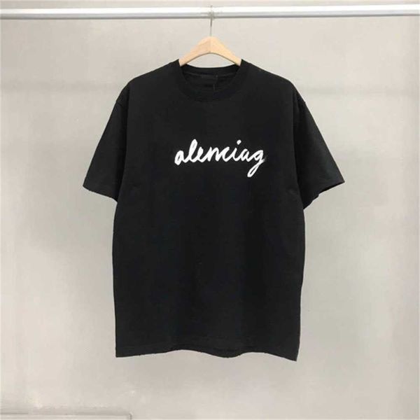 designer graffiti balanciagas cursive signature t shirt smiling sport printed brand men women tshirts front letters woman shirts hoodies siz, White;black
designer graffiti balanciagas cursive signature t shirt smiling sport printed brand men women tshirts front letters woman shirts hoodies siz, White;black
