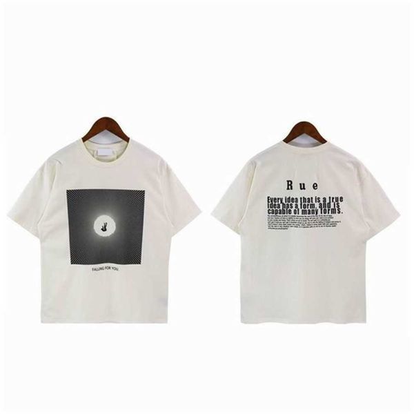 tshirt men graphic tee t shirt designers loose causal rhude womens luxurys clothing fashion polos cznr afnb, White;black
tshirt men graphic tee t shirt designers loose causal rhude womens luxurys clothing fashion polos cznr afnb, White;black