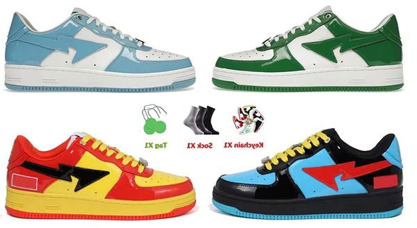 2023 new men casual shoes men designer sneakers leather black white blue patent sk8 sta platform sneakers retro skateboard low board form sn
2023 new men casual shoes men designer sneakers leather black white blue patent sk8 sta platform sneakers retro skateboard low board form sn