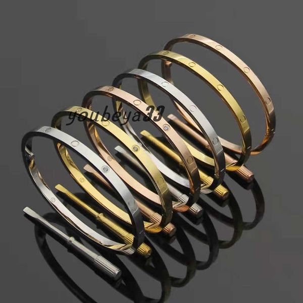 4mm classic design screwdriver couple bangle european and american fashion women's narrow love bracelet 316l stainless steel jewelry, Black
4mm classic design screwdriver couple bangle european and american fashion women's narrow love bracelet 316l stainless steel jewelry, Black