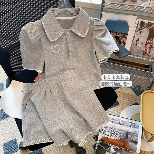 skirts preppy casual set women 2 pieces turn down collar puff sleeve embroidery suit high waist slim wide leg shorts outfits 230707, Black
skirts preppy casual set women 2 pieces turn down collar puff sleeve embroidery suit high waist slim wide leg shorts outfits 230707, Black