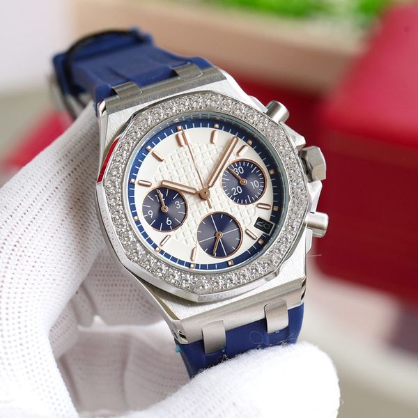 women watch quartz movement watches 37mm sapphire case with diamond lady business wristwatches montre de luxe, Slivery;brown
women watch quartz movement watches 37mm sapphire case with diamond lady business wristwatches montre de luxe, Slivery;brown