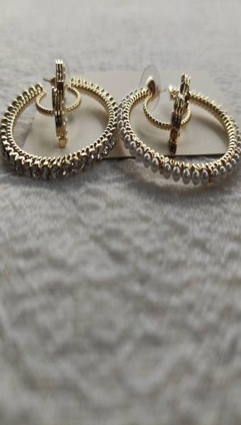 fashion matel hoop charm with pearl and rhinestone c symbol retro earring paper card4590531, Golden
fashion matel hoop charm with pearl and rhinestone c symbol retro earring paper card4590531, Golden