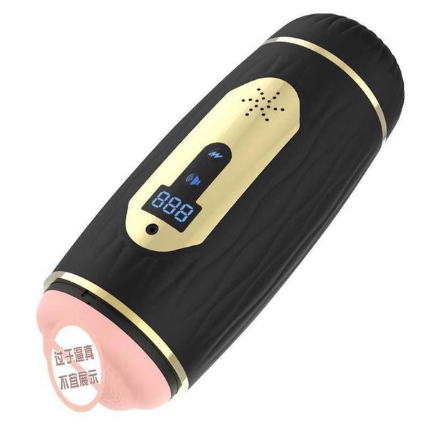 wanle zhanshen spacecraft cabin aircraft cup men's double head count automatic heating sucking and pronunciation vibration massager 50%
wanle zhanshen spacecraft cabin aircraft cup men's double head count automatic heating sucking and pronunciation vibration massager 50%