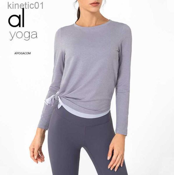desginer alo yoga t shirt originautumn and winter new fitness sports women's slim fit fitness clothes long sleeve t-shirt cover up, White
desginer alo yoga t shirt originautumn and winter new fitness sports women's slim fit fitness clothes long sleeve t-shirt cover up, White