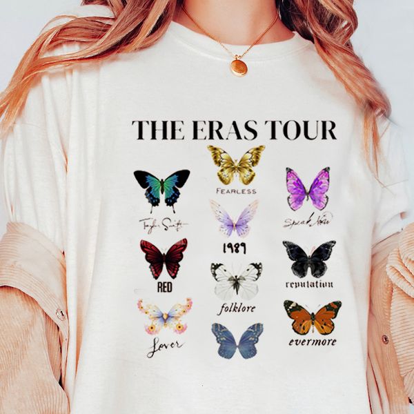 womens tshirt fashion 90s trendy clothing short sleeved summer womens fashion butterfly printed blouse tshirt womens pattern tshirt 230707, White
womens tshirt fashion 90s trendy clothing short sleeved summer womens fashion butterfly printed blouse tshirt womens pattern tshirt 230707, White