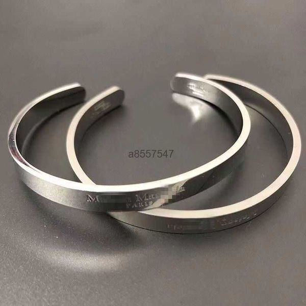 pyc margiela style steel frosted reverse couple mm6 open simple bracelet4qbxjsfh, Golden;silver
pyc margiela style steel frosted reverse couple mm6 open simple bracelet4qbxjsfh, Golden;silver