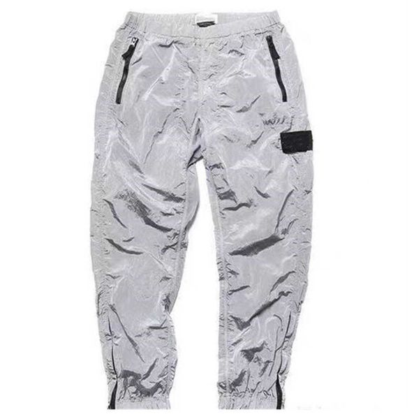 designers pants stone metal nylon pocket embroidered badge casual trousers brand thin reflective island tidal flow design 663ess, Black
designers pants stone metal nylon pocket embroidered badge casual trousers brand thin reflective island tidal flow design 663ess, Black
