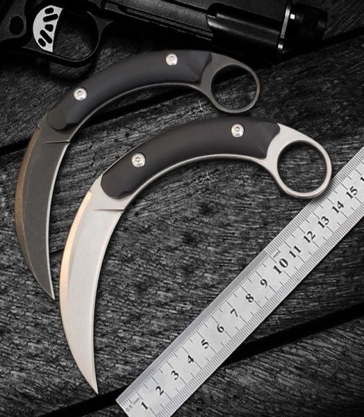 outdoor self-defense tactical combat knives sharp d2 fixed blade cs go claw knife survival straight hunting pocket edc8230611
outdoor self-defense tactical combat knives sharp d2 fixed blade cs go claw knife survival straight hunting pocket edc8230611
