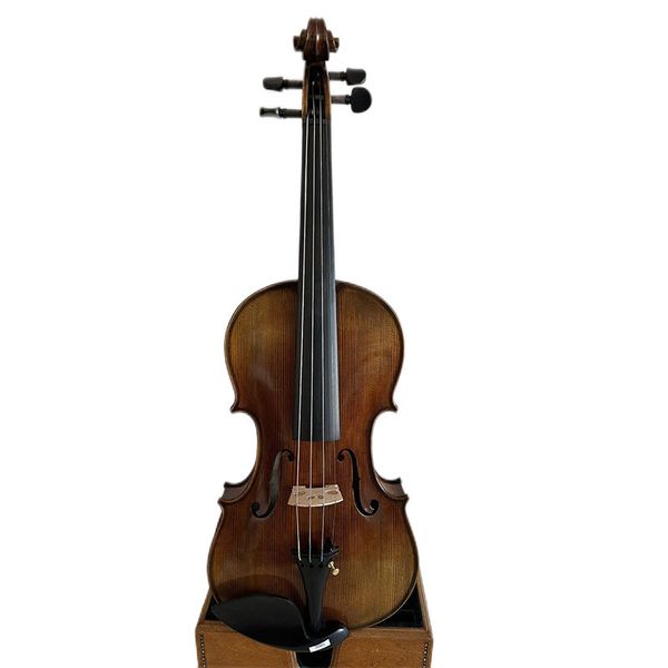 4/4 violin stainer model solid flamed maple back spruce hand made k3005 
4/4 violin stainer model solid flamed maple back spruce hand made k3005