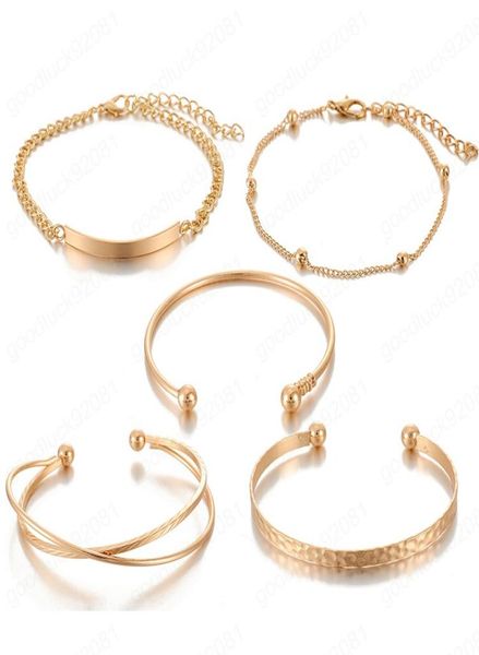 bohemia charm bracelets for women geometric design adjustable open rose gold bracelet set luxury famous jewerly9797358, Golden;silver
bohemia charm bracelets for women geometric design adjustable open rose gold bracelet set luxury famous jewerly9797358, Golden;silver