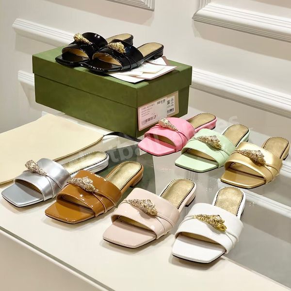 luxury brand designer for women's sandals genuine leather women square head decoration retro slippers flat beach slip-on lady slides si, Black
luxury brand designer for women's sandals genuine leather women square head decoration retro slippers flat beach slip-on lady slides si, Black
