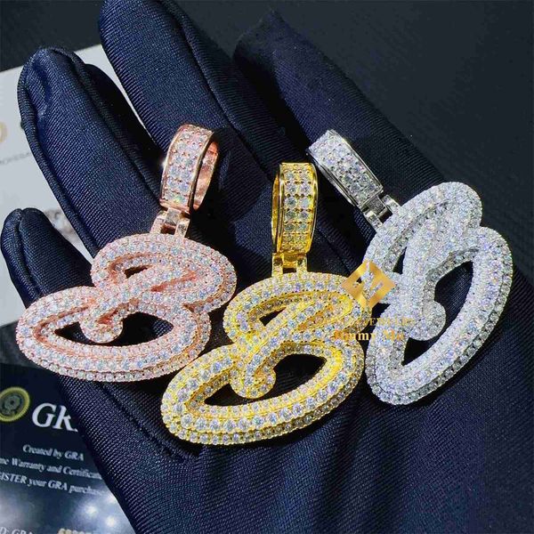 iced out shining jewelry hip hop pendant 925 silver white gold rose vvs1 moissanite diamond initital b letter pendant
iced out shining jewelry hip hop pendant 925 silver white gold rose vvs1 moissanite diamond initital b letter pendant