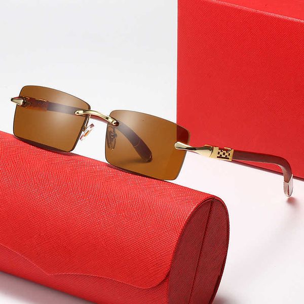 Fashion sunglasses New frameless square Sunglasses men's wooden leg catapult glasses fashion optical frame 2C48P
Fashion sunglasses New frameless square Sunglasses men's wooden leg catapult glasses fashion optical frame 2C48P